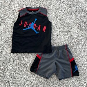 Kids jordan short set